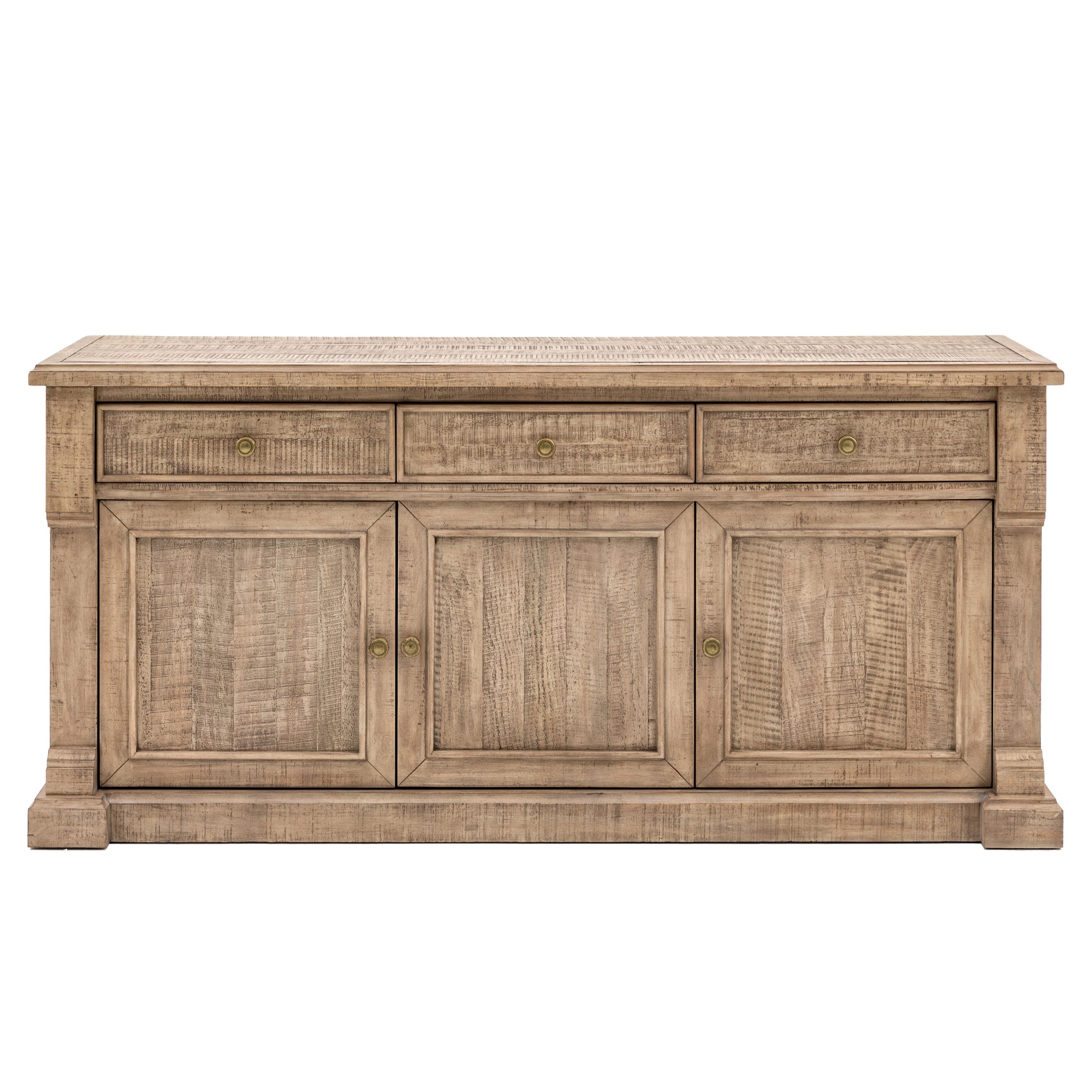 Bowen Natural Pine Wood Sideboard